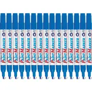 Artline 400 XF Paint Marker Bullet 2.3mm Blue Box 15