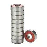 10x Red ABEC 9 High Performance Skate Scooter Skateboard Wheel Bearings S&bz