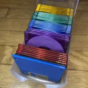 34 Memorex Rainbow Pack 3.5 Inch PC Formatted HD Floppy Disks