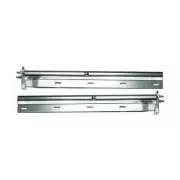 Fortpro 28" Straight Chrome Steel Mud Flap Hanger | F247585