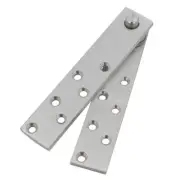 Smooth Silver Stainless Steel Hinges Countersunk Head Screw Design