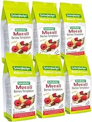 Seitenbacher Muesli #2 Berries Temptation, 16 Ounce (Pack of 6)
