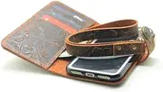 YIYUS Handmade Genuine Leather Wallet Case Flip Fold Case for for iPhone SE 2020 8 4.7 inch Leather case for iPhone 7 4.7 INCH Leather Wallet