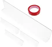 Generic 3pcs Pet Protective Film Stickers Dog Playpen Hooks for Hanging Door Sill Protector Window Gates for Pets Screen Door Protector Window Pet Gate Dog Window Guard Abs