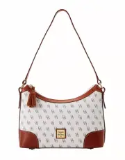 Dooney & Bourke Gretta Large Shoulder Bag Bone Color NEWNIP NWT