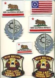 FALLOUT GAME MASTER 15 PATCH SET - FOUTSET