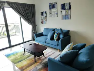 大山脚的3臥室公寓 - 1200平方公尺/2間專用衛浴Spacious Cozy Dutamas Condo @ Bukit Mertajam