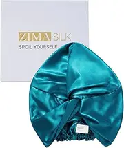 ZIMASILK 22 Momme 100% Mulberry Silk Bonnet for Sleeping & Women Hair Care, Highest Grade 6A Silk Hair wrap for Sleeping with Premium Elastic Stay On Head