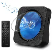 CD Player Portable Bluetooth 5.1 Desktop CD Player with HiFi Sound Speakers,R...