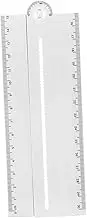Multifunctional Ruler Geometric Ruler Tool Scale Tool Engineering Ruler Tool Lampshade Base Tennis Racket Vest Square Manhole Cover Lampshade Frame Lampshade Cable Ties White Abs