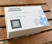 Creative Memories Scallop Square 3-IN-1 Layering Punch, New in Box