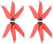 Three-blade Propeller for D-JI Mavic Air 2/Air 2S Quick Release Foldable Three-props Wing Fans Spare Parts Drone Accessories(Red)