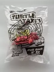 Rare Walmart Kids Meal - Turtle Taxi’s - Pull Back N’ Go Toy HTF