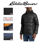 Eddie Bauer Men’s Wide Channel Hooded Down Jacket | C23