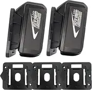 ULROAD 5 x Battery Holder Compatible with Makita 14.4 V 18 V Battery Wall Mount LXT BL1815 BL1830 BL1840 BL1850 BL1860 Batteries