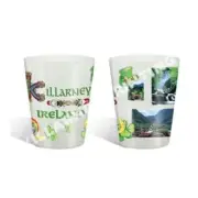 Killarney Frosted Shot Glass Kitchenware Party Drinks Bar Birthday