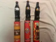 Coca Cola World Of Coke Commemorative Bottle Lot- Collectors Classic/2002/2003