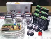 Cnc Mill 3 axis Control Kit NEMA23 step motor 22kg.cm Mirco driver for Mach3