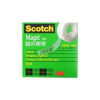 在飛比找momo購物網優惠-【3M】Scotch 隱形膠帶 可書寫 可手撕 19mm x