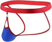 [Generic] Men's Panties Bikinimen'S Underpants Breathable Seamless Sexy Underwear G-Strings Thongs Mens Briefs
