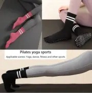 1 Pair Yoga Five Toe Socks Non-Slip elastic Grips Anti-Skid for Pilates