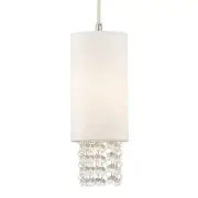 Livex Lighting 51031 Carlisle 1 Light Mini Pendant - Nickel
