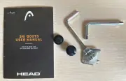 Head Ski Boot Tool Set of instruction, plugs, two tools