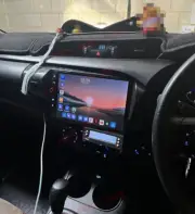 For 2015-2023 Toyota Hilux Head Unit Apple CarPlay Android Auto Mirror Link GPS