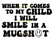 Sublimation Print Mugshot Ready To Press Heat Transfer