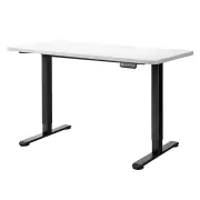 Levede Motorised Standing Desk Adjustable Electric Sit Stand Dual Motor 120CM Black White