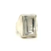Vintage Sterling Signed 925 RLM Robert Lee Morris Thailand Chunky Dome Ring 10
