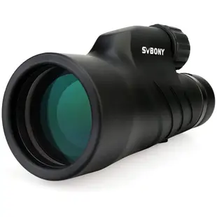 Svbony SV45單筒望遠鏡高清防水BAK4棱鏡 FMC鍍膜用於觀鳥露營旅行12x50 / 10X50