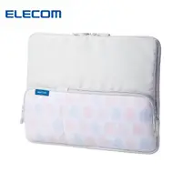 在飛比找momo購物網優惠-【ELECOM】北歐風筆電收納包13.3吋-米白(ELBMI