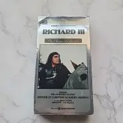 Richard III 3 BETA BETAMAX Tape Sir Laurence Olivier The Classic Collection NEW