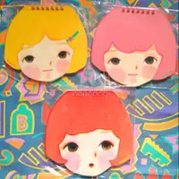 在飛比找蝦皮購物優惠-韓國娃娃頭造型筆記本