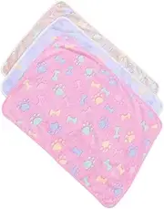 TOBBOMEY Versatile Pet Blanket Mat 3pcs Flannel Dog Bed Couch Blanket Sofa Throw