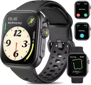 Smart Watch for Men Women, 【GPS, Alexa Built-in】 Bluetooth Calling, 1.85" HD ...