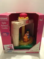 Vintage 1995 Hasbro Playskool Spin Around Castle