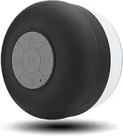 Shower Speaker, Mini Wireless Handsfree Portable Speakerphone, Bathroom Waterproof Music Player, with Suction Cup for Home Party Outdoor Travel Pool
