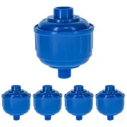 5 Disposable Mini Air Water Trap Filters, 1/4" Threads Fits Spray Guns Air Tools
