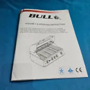 Bull Assembly & Operating Instruction Manual for Angus 4 Burner, four models