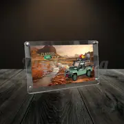Display King - Acrylic photo frame for Lego Land Rover Classic Defender 90 10317