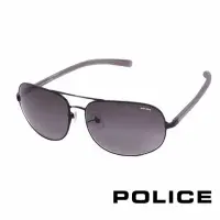 在飛比找momo購物網優惠-【POLICE】都會時尚太陽眼鏡(時尚金 POS8698-0