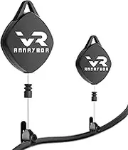 Annrybor VR Cable Management, VR Pulley System Compatible with Quest 3S/3/2/1/Pico/PSVR/PSVR2 for Play Impressively (2)