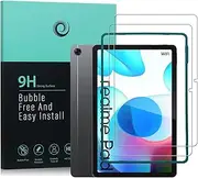 Screen Protector For Realme Pad(10.4 Inches),with 2Pcs Tempered Glass,[Fingerprint Reader,Easy to install]