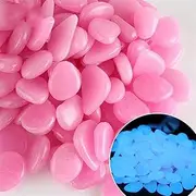 800-Piece Luminous Stone Set for Kids ，0.65 x 1.18 x 0.31 Inches - 3.35 lbs，Glow in the Dark Sand，Suitable for indoor and outdoor decoration - suitable for gardens, courtyards, paths, and terraces.(Li