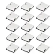 Micro SD (TF) Card Socket Holder 9 Pin Spring Loaded for Mobile Phone 15pcs