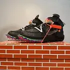 Nike Men's Air Force 1 Mid DO6290 001-off white-Black-Size 11 DEADSTOCK