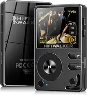 HIFI WALKER H2 HiFi MP3 Player with Bluetooth, Lossless DSD DAC Flac, High Resolution Music Player, Portable Audio Player with 64 GB Memory Card, Supports up to 256 GB