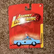 Johnny Lightning Blue '77 Dodge Monaco Sheriff Sheriff's Car 1977